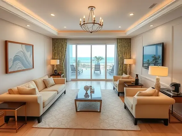 Сьюит у кромки лагуны