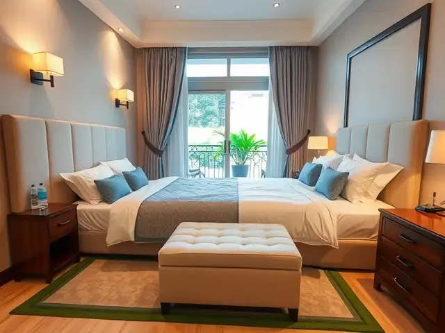 Суперлюкс «Лагуна» с кроватью размера «king-size» и видом на море