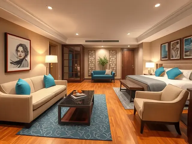 Люкс с кроватью размера «king-size» и видом на сад